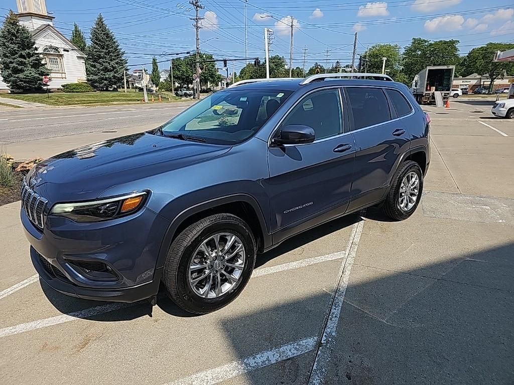 used 2021 Jeep Cherokee car, priced at $22,681