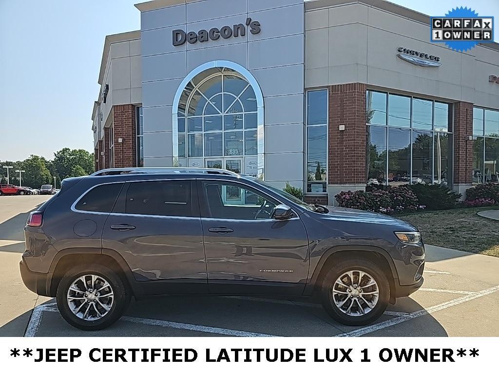 used 2021 Jeep Cherokee car, priced at $22,681