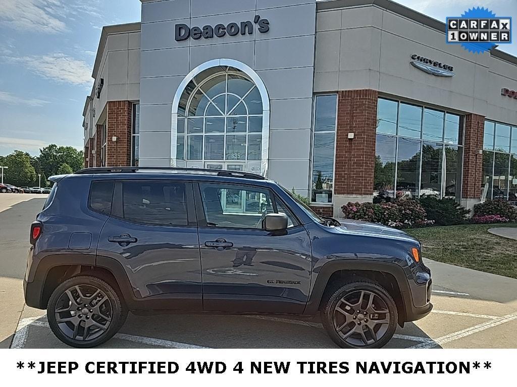 used 2021 Jeep Renegade car, priced at $22,981