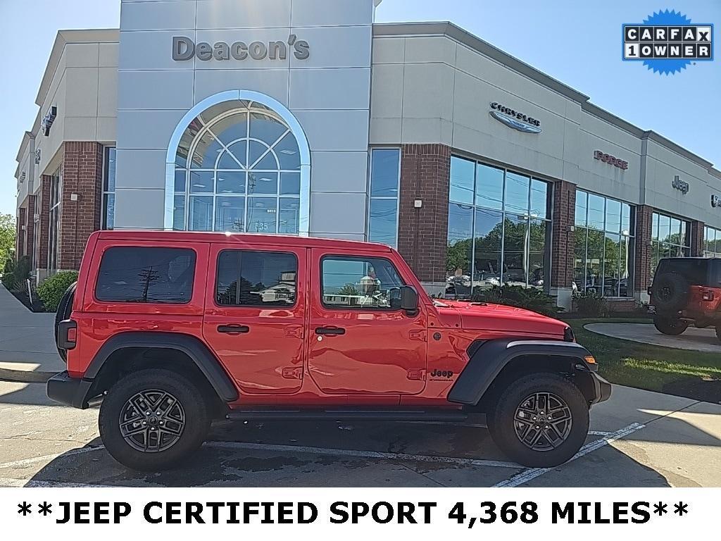 used 2024 Jeep Wrangler car, priced at $43,981