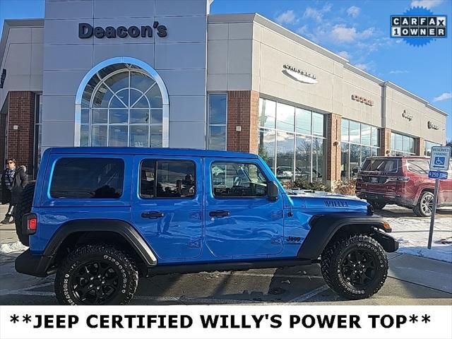 used 2021 Jeep Wrangler Unlimited car, priced at $31,981