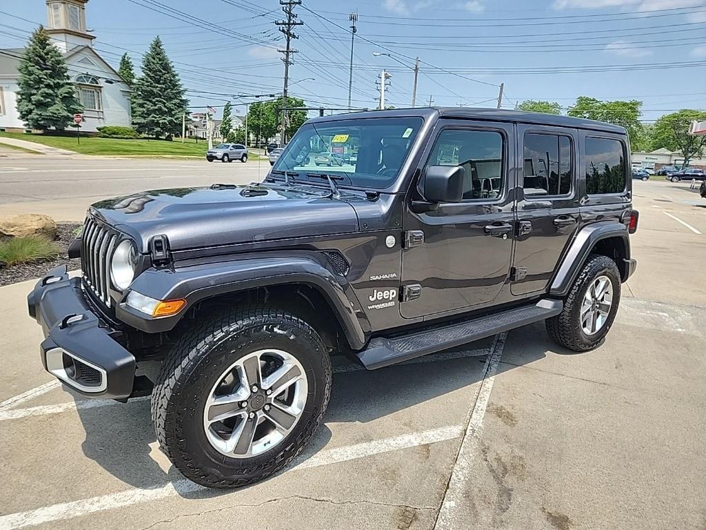 used 2021 Jeep Wrangler Unlimited car, priced at $29,981