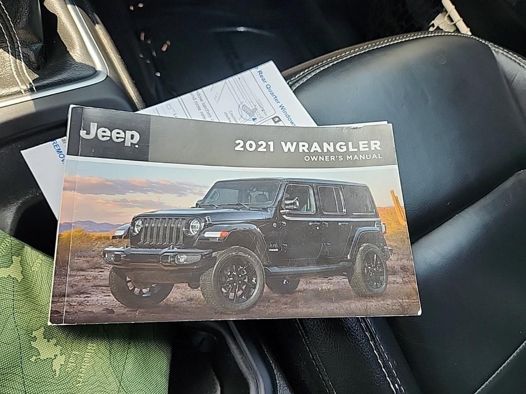 used 2021 Jeep Wrangler Unlimited car, priced at $29,981