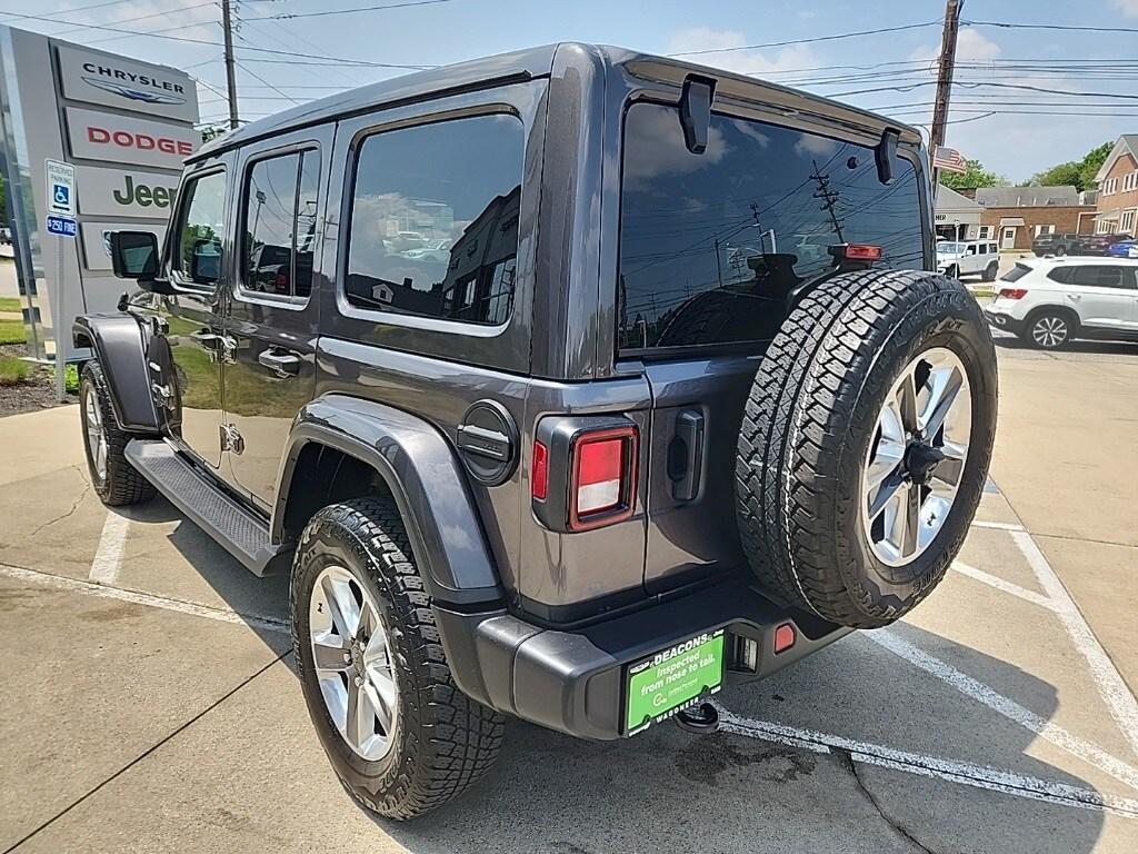 used 2021 Jeep Wrangler Unlimited car, priced at $29,981