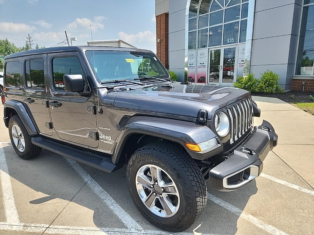 used 2021 Jeep Wrangler Unlimited car, priced at $29,981
