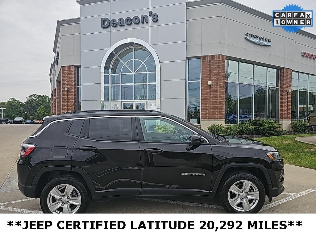 used 2022 Jeep Compass car, priced at $24,981