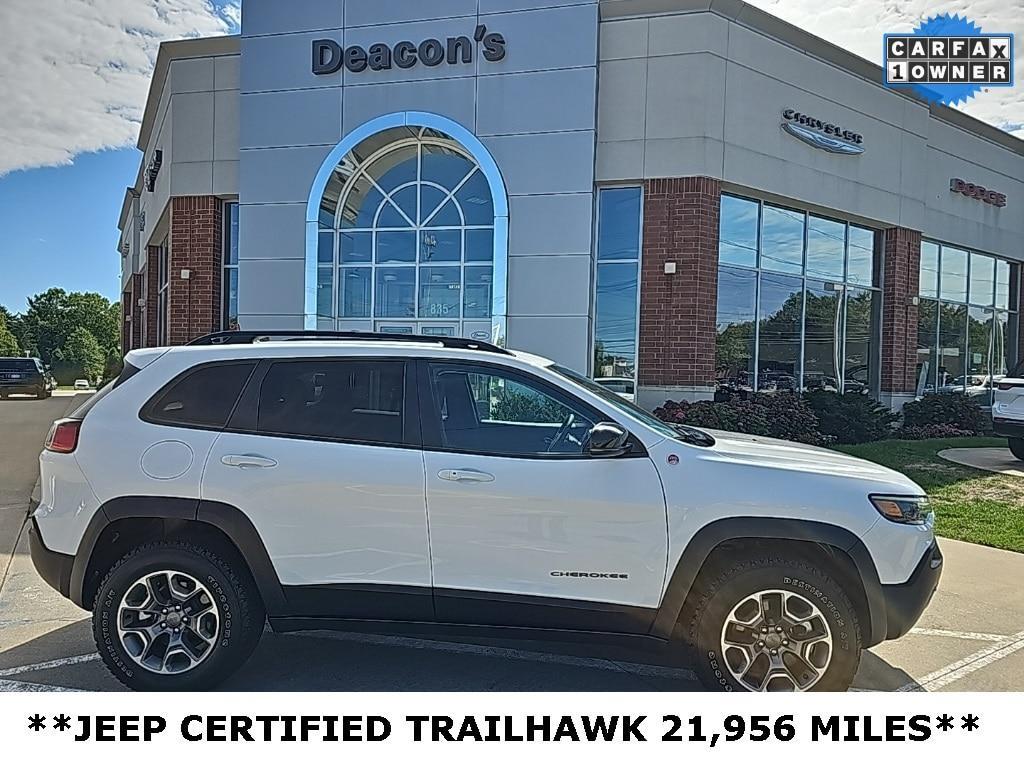 used 2022 Jeep Cherokee car, priced at $26,981