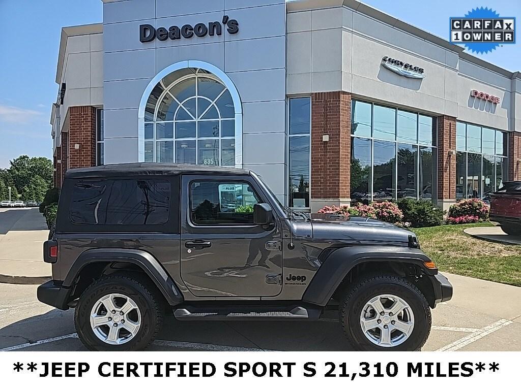 used 2023 Jeep Wrangler car, priced at $30,881