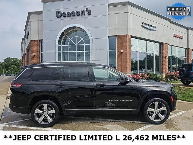 used 2021 Jeep Grand Cherokee L car, priced at $32,981