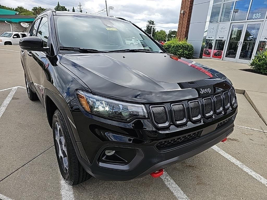 used 2022 Jeep Compass car, priced at $27,481