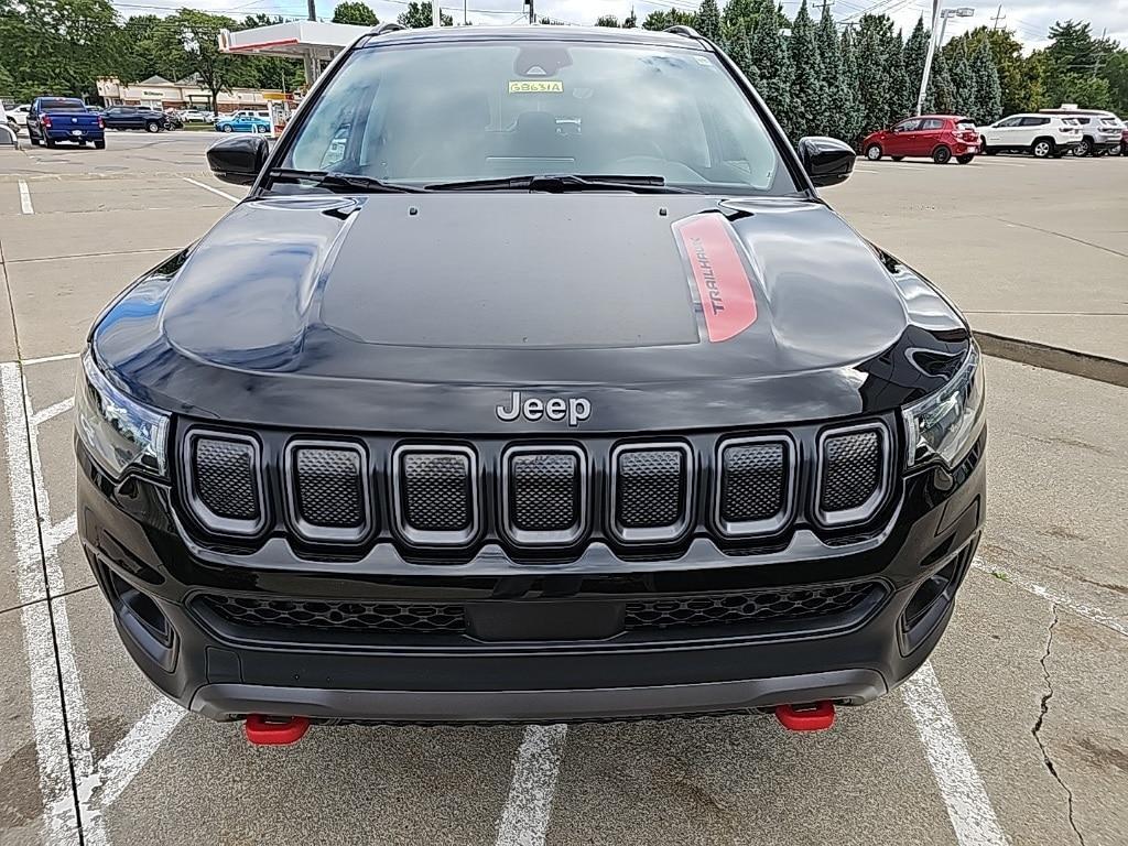 used 2022 Jeep Compass car, priced at $27,481