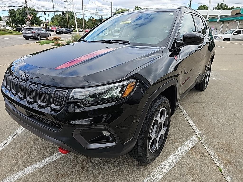 used 2022 Jeep Compass car, priced at $27,481