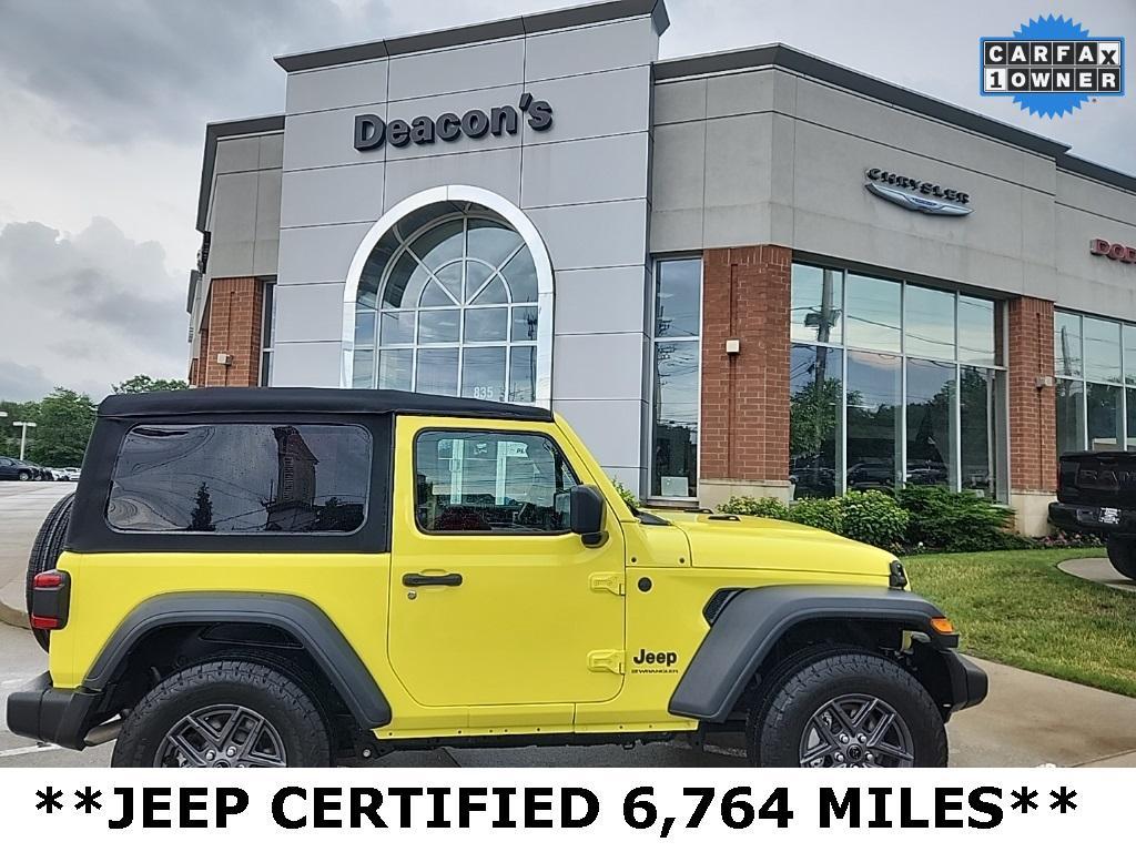 used 2024 Jeep Wrangler car, priced at $37,981