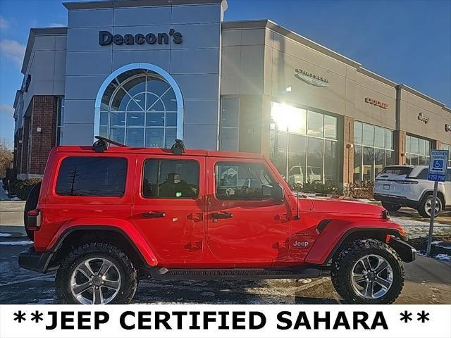 used 2019 Jeep Wrangler Unlimited car, priced at $29,481