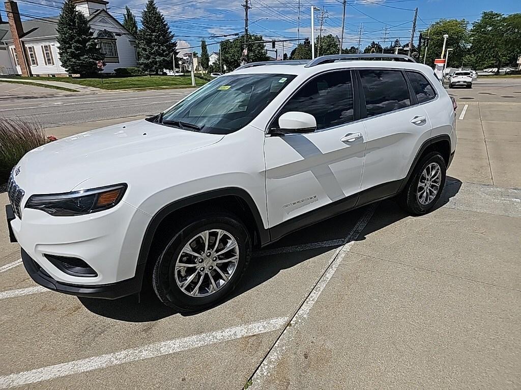 used 2021 Jeep Cherokee car, priced at $24,981