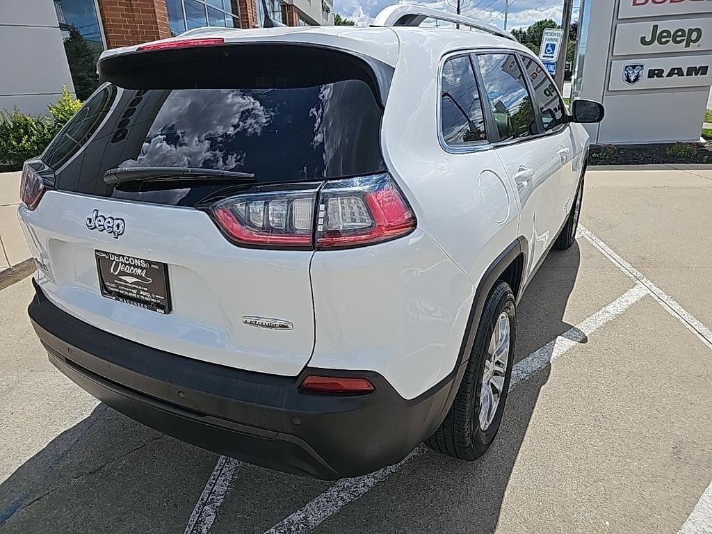 used 2021 Jeep Cherokee car, priced at $24,981