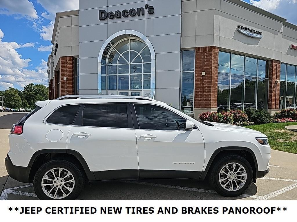 used 2021 Jeep Cherokee car, priced at $24,981