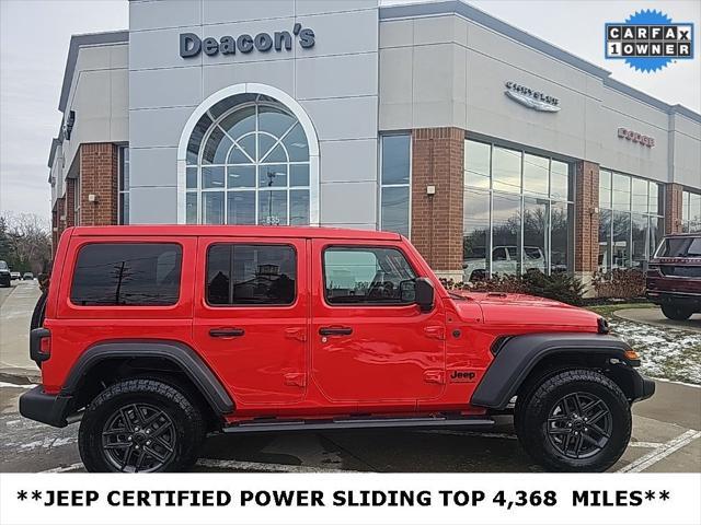 used 2024 Jeep Wrangler car, priced at $44,481