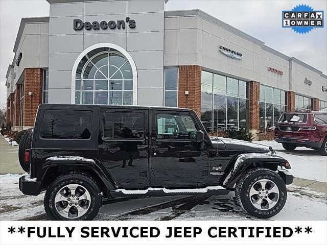 used 2017 Jeep Wrangler Unlimited car, priced at $18,981