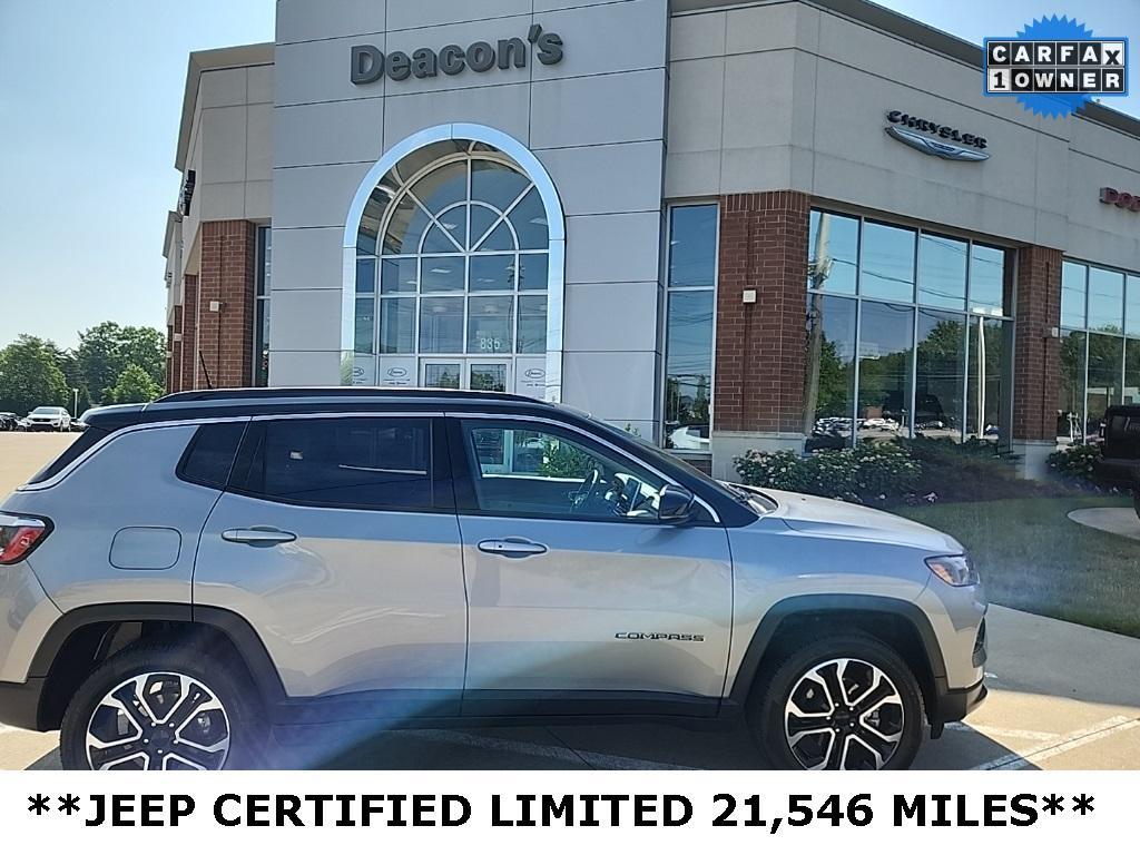 used 2022 Jeep Compass car, priced at $23,981