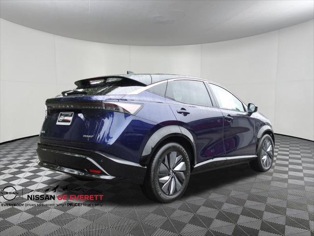 new 2025 Nissan ARIYA car, priced at $38,575