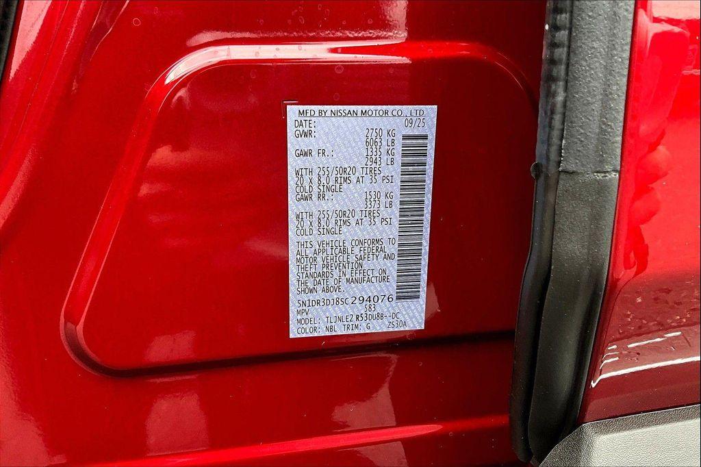 new 2025 Nissan Pathfinder car, priced at $44,357