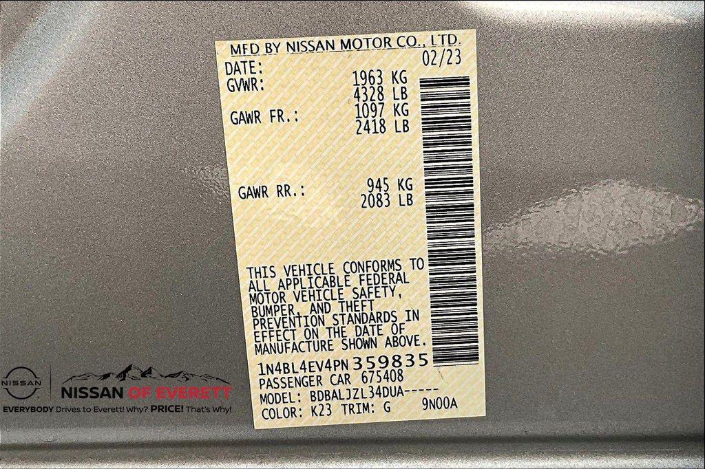 used 2023 Nissan Altima car, priced at $20,991