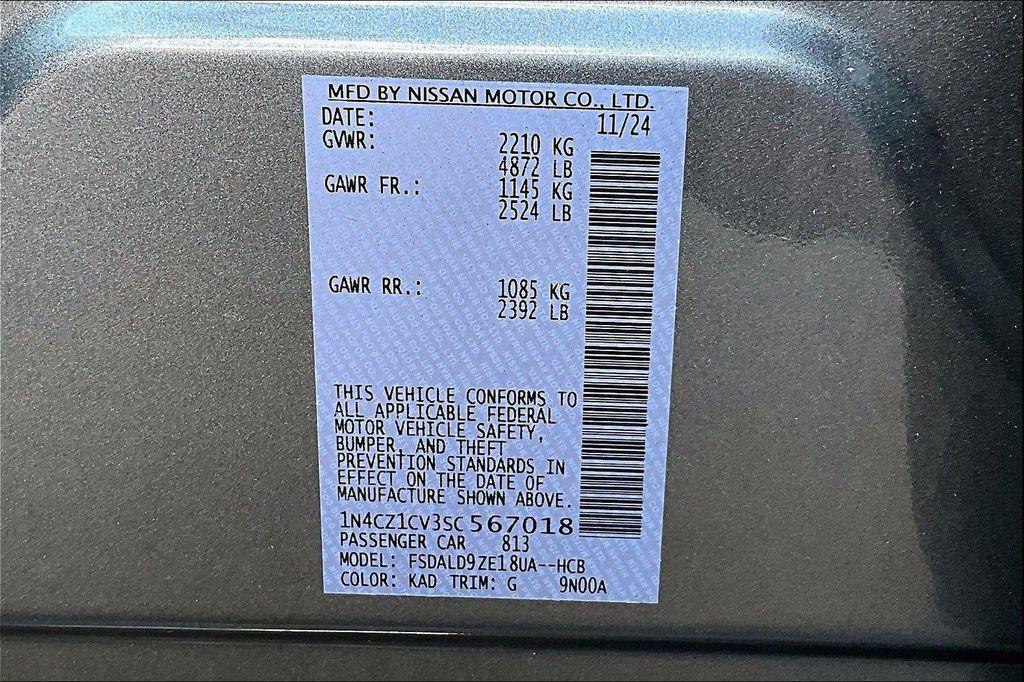 used 2025 Nissan Leaf car, priced at $21,511