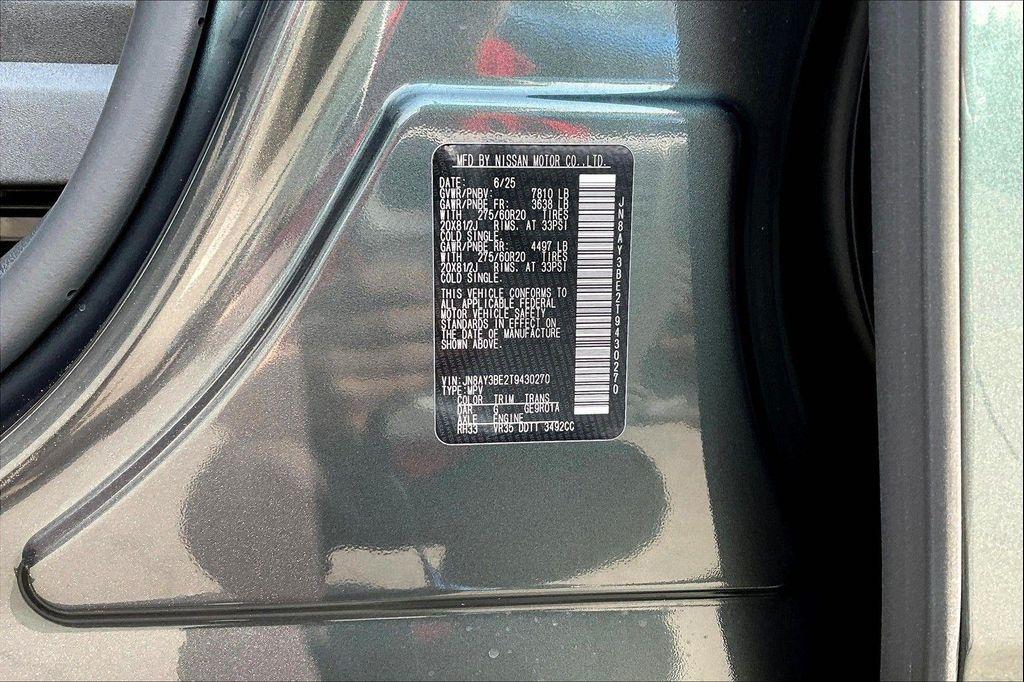 new 2026 Nissan Armada car, priced at $68,888