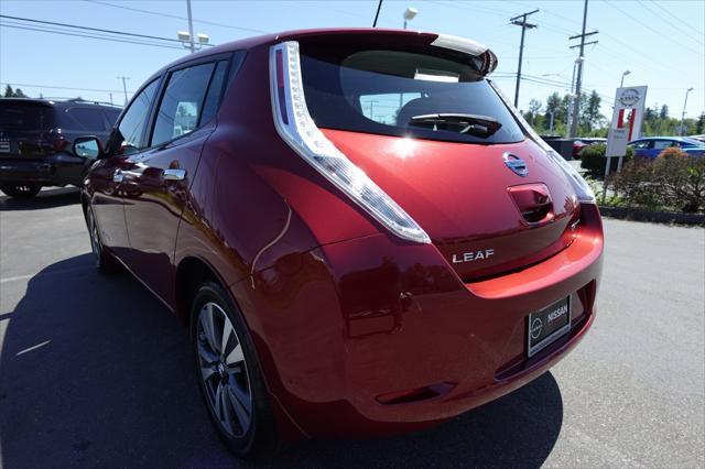 used 2015 Nissan Leaf car, priced at $10,881