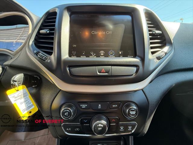 used 2017 Jeep Cherokee car, priced at $10,991
