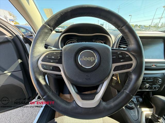 used 2017 Jeep Cherokee car, priced at $10,991