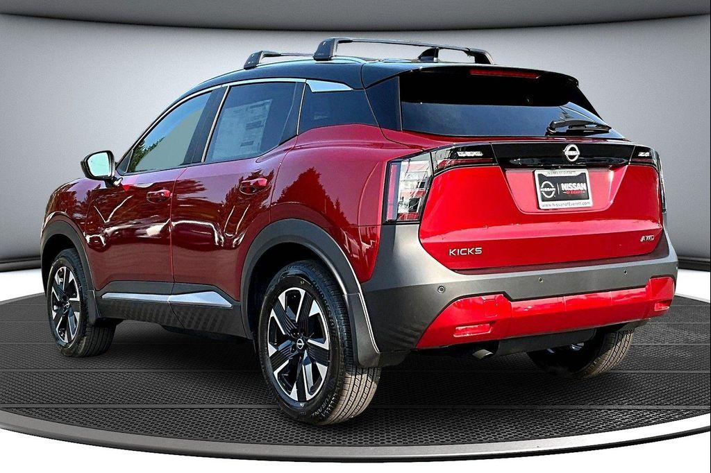 new 2025 Nissan Kicks car, priced at $26,928