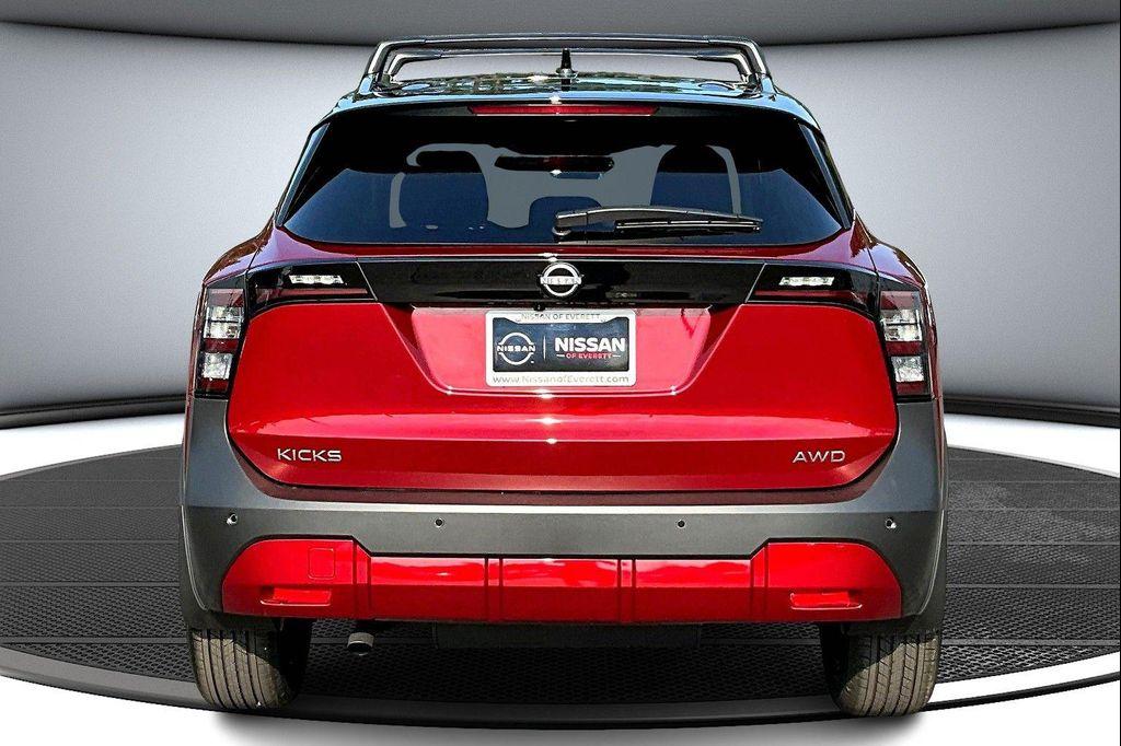 new 2025 Nissan Kicks car, priced at $26,928