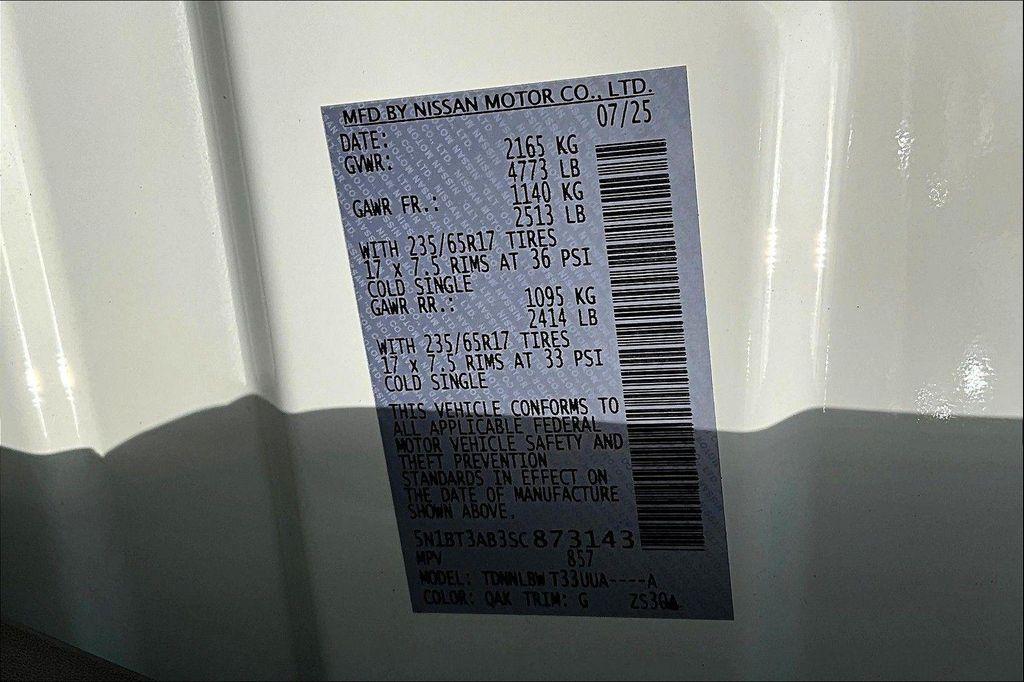 new 2025 Nissan Rogue car, priced at $24,302