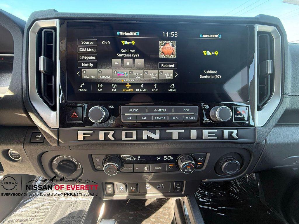 new 2025 Nissan Frontier car, priced at $37,119