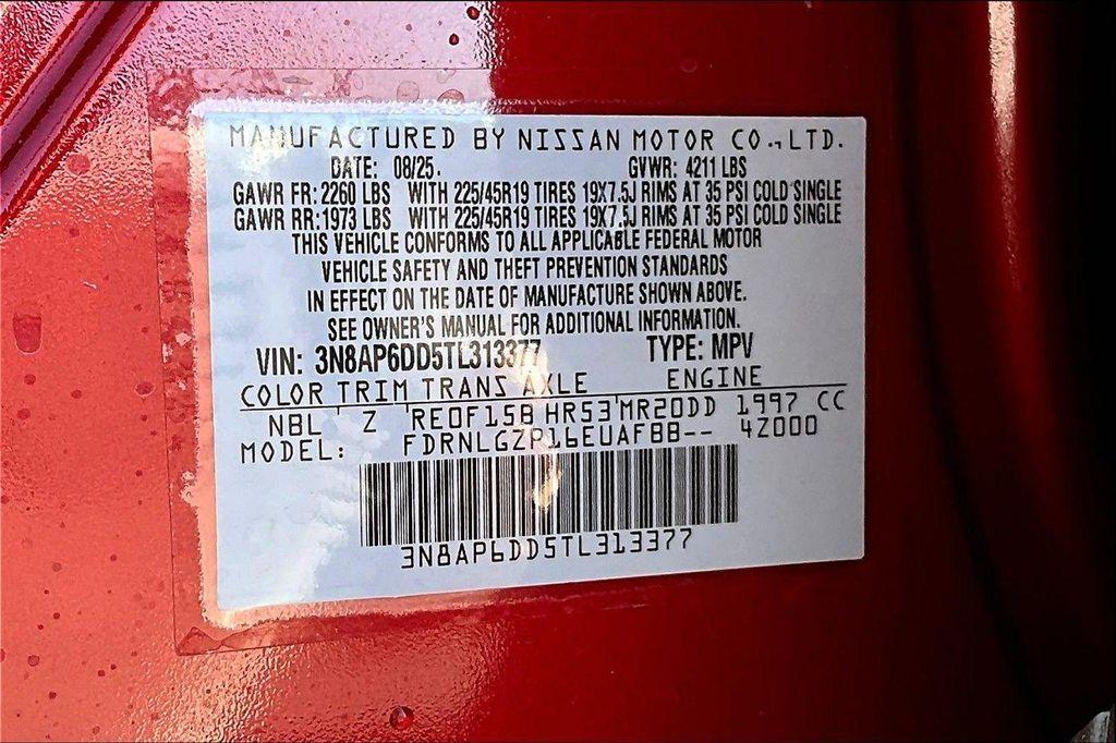 new 2026 Nissan Kicks car, priced at $31,298