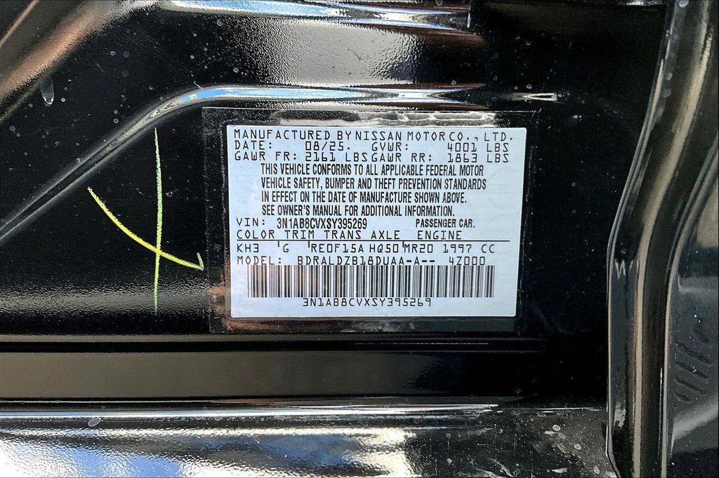 new 2025 Nissan Sentra car, priced at $22,597