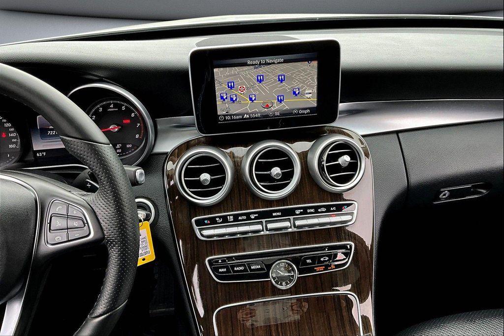 used 2015 Mercedes-Benz C-Class car, priced at $15,981