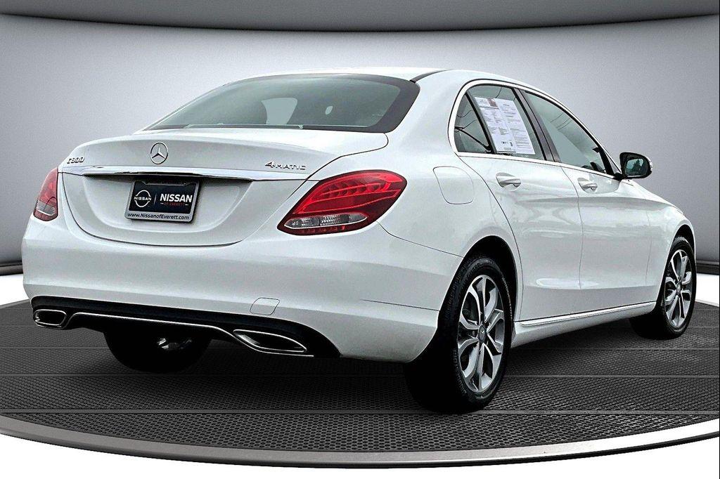 used 2015 Mercedes-Benz C-Class car, priced at $15,981