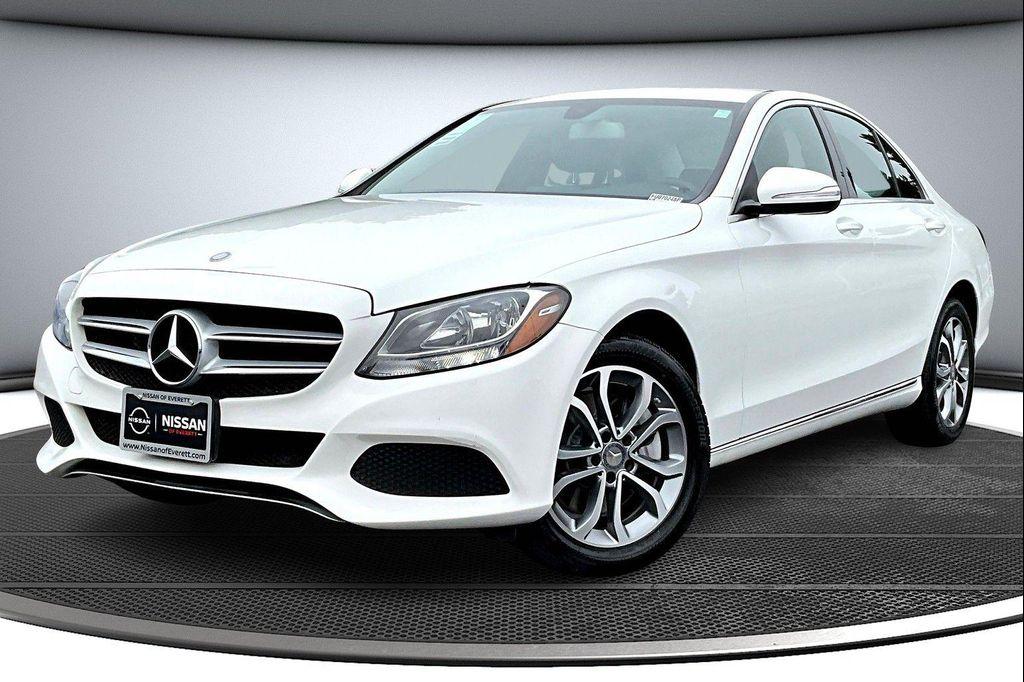 used 2015 Mercedes-Benz C-Class car, priced at $15,981