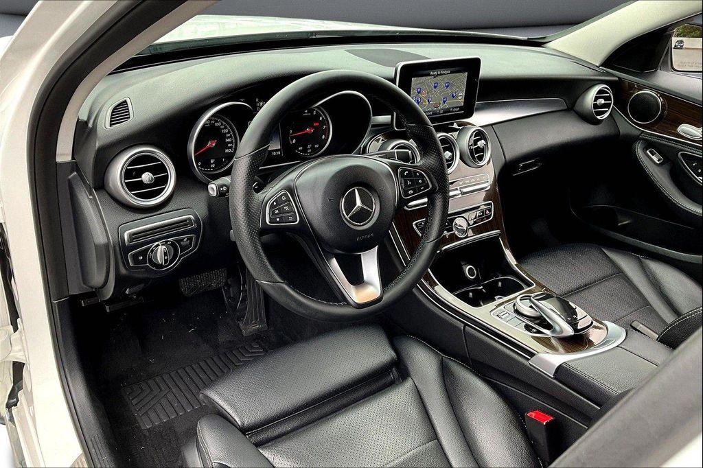 used 2015 Mercedes-Benz C-Class car, priced at $15,981