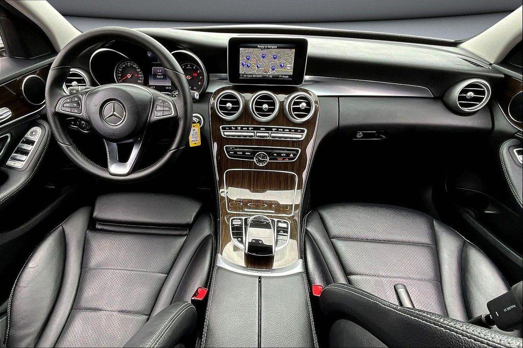 used 2015 Mercedes-Benz C-Class car, priced at $15,981