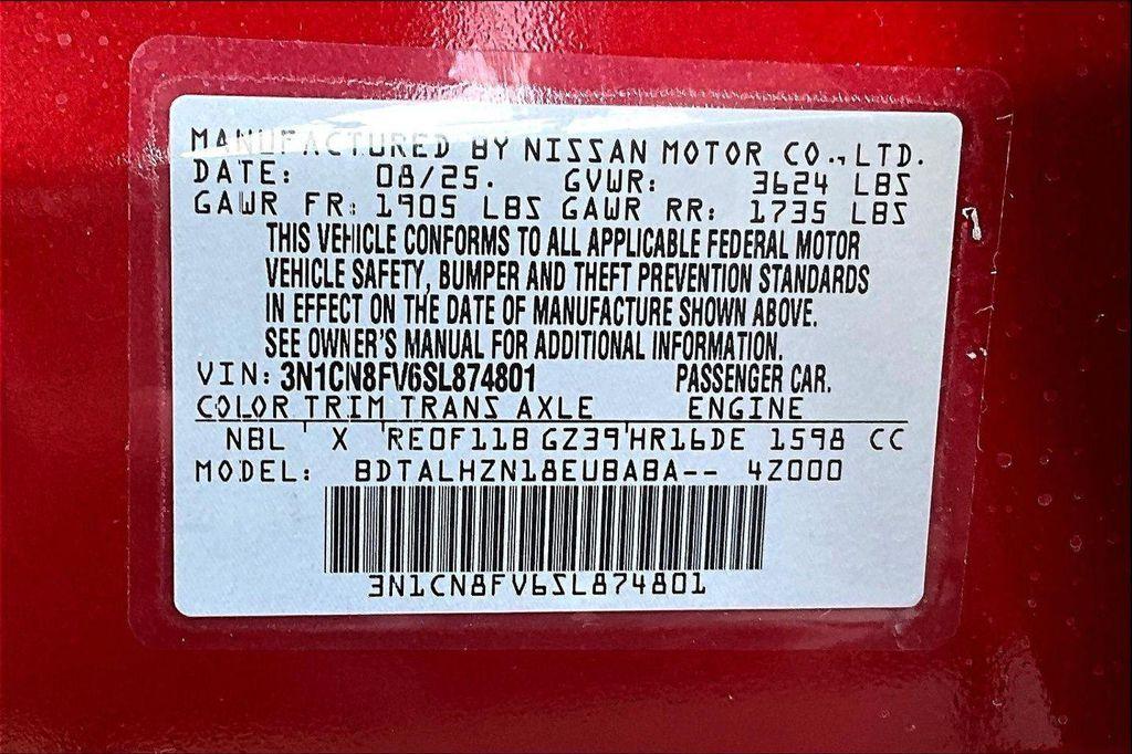 new 2025 Nissan Versa car, priced at $20,789