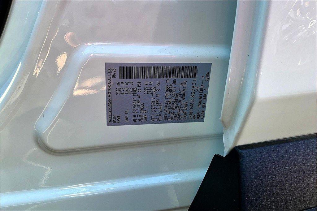 new 2025 Nissan Rogue car, priced at $30,004