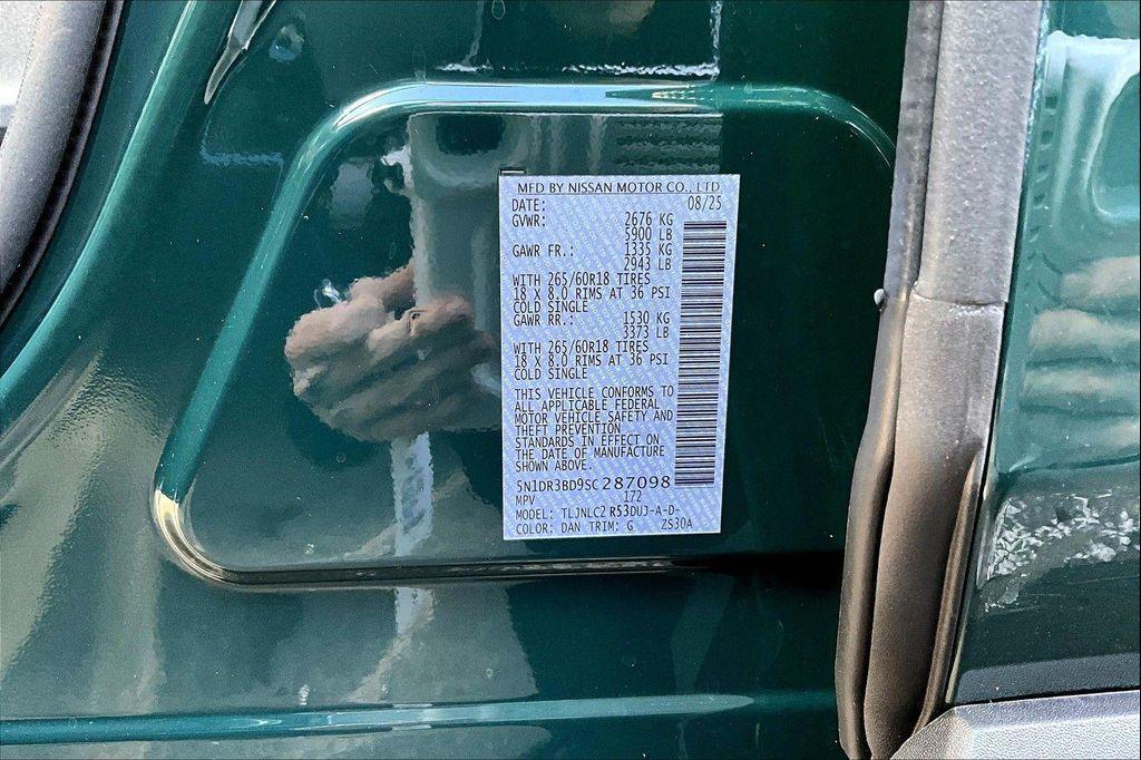 new 2025 Nissan Pathfinder car, priced at $37,120