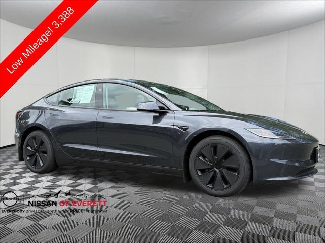 used 2024 Tesla Model 3 car, priced at $31,991