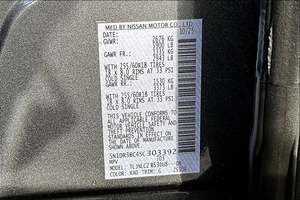 new 2025 Nissan Pathfinder car, priced at $35,240