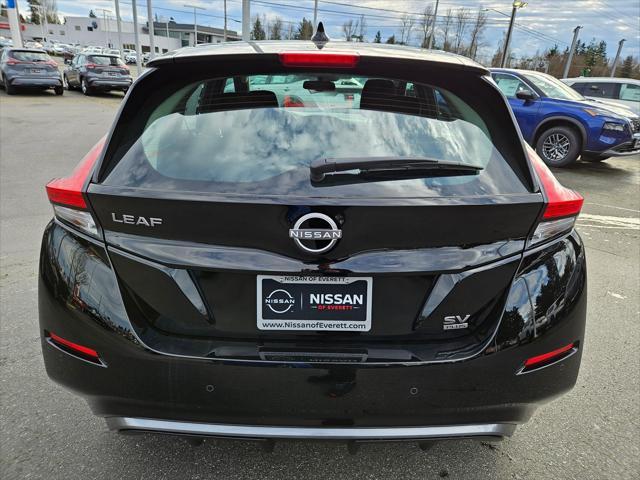 new 2024 Nissan Leaf car, priced at $37,215