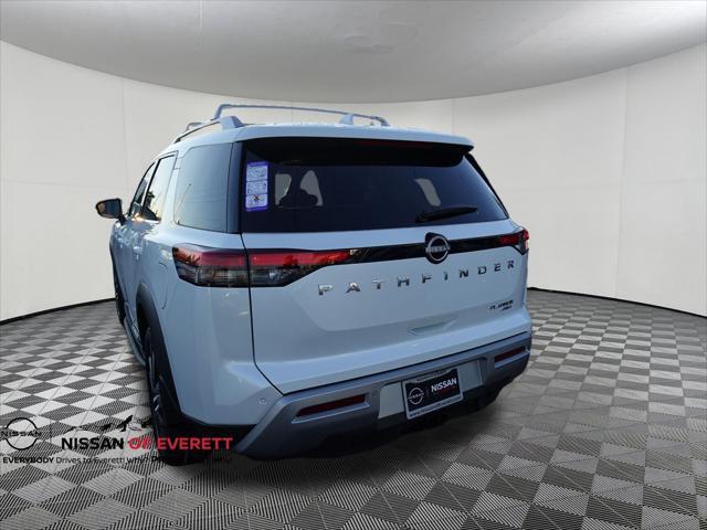 new 2025 Nissan Pathfinder car, priced at $50,556